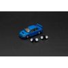 BM CREATIONS Mitsubishi Lancer Evolution VII Blue RHD 64B0088