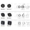 HangTon SD20 2 Pin Right Angle Male Plug Socket Waterproof Quick Disconnect 25AMP Connector