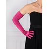 Dents Women's Long Satin Evening Gloves IVORY ONE