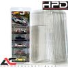 (QTY 5) HPD PROTECTOR CASE 5-CAR STACK HOT WHEEL PREMIUM .8MM HEAVY DUTY