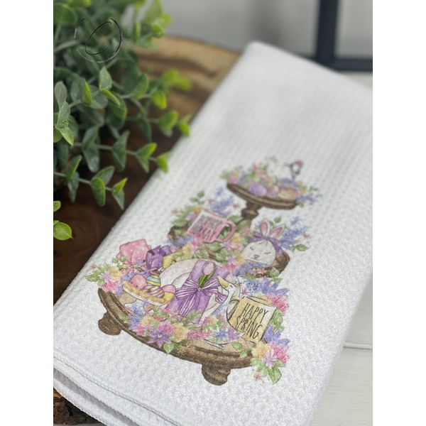 Hip Hop Waffle Weave Tea Towel