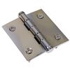 2" Cabinet Hinge Chrome Brass Coin Finials | Renovator's Supply