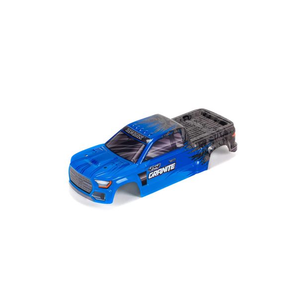 ARRMA 1/10 Painted Body, Blue: Granite 4X4 MEGA, ARA402302