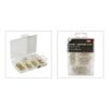Cogex 85272 Hinge Hook Assortment, Gold, Set of 78 Pieces