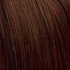 Straight half wig with high crown; height boosting technology: Claudia chestnut brown #8