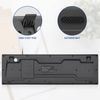 Rii RK907 USB Wired Keyboard Full Size Office Keyboard Compatible with Mac PC Tablet Windows Android Microsoft UK Layout