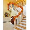 Fall Garland Maple Leaf 6 Pack 5.9Ft/Pc Autumn Hanging Vine Decor Thanksgiving
