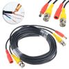 25ft Black Extention Power & Video Cable for Swann Security CCTV Kit SWDVK-8300