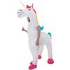 Morph MCGIUN Adults Unicorn Costume, Men, White, Multicolour, One Size