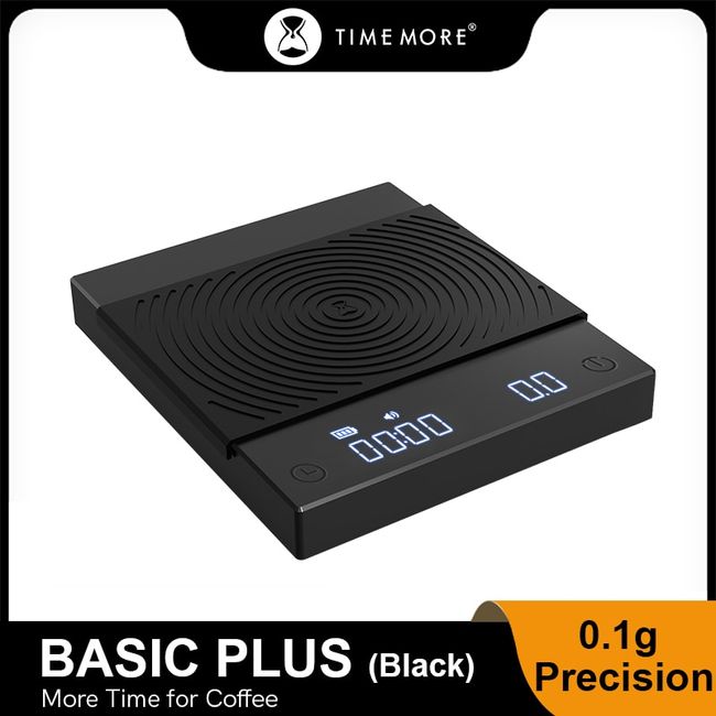 TIMEMORE Black Mirror Basic+ Electronic Coffee Scale Built-in Auto