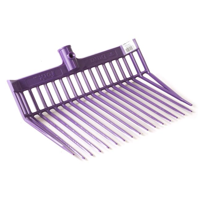 Little Giant DuraFork Pitch Fork Replacement Head (Purple) Durable Polycarbonate Stable Fork Head with Angled Tines (Item No. PDF103PURPLE)