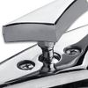 Szmsmy 1 Pair Universal Motorcycle Motorcycle Triangular Rearview Mirror Side Mirror