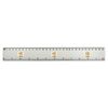 'Bunny Rabbit Sitting while Sleeping' 30cm (12 Inch) White Plastic Ruler (RL00094476)
