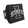 Iowa State Black Metal Hitch Cover