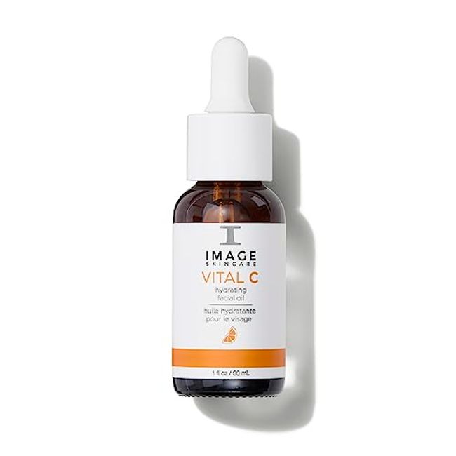 IMAGE Skincare, VITAL C Hydrating Facial Oil, Anti-Aging with Argan, Grape Seed and Sea Buckthorn Oils, 1 fl oz