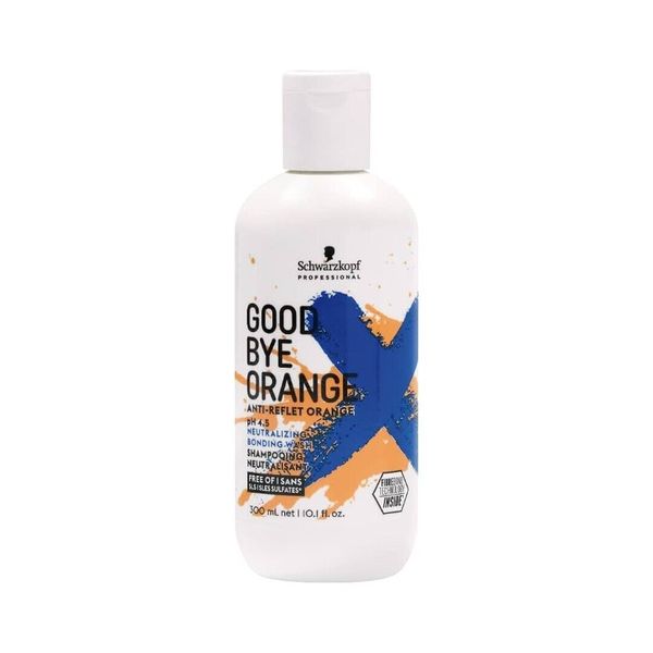 Schwarzkopf Good Bye Orange Neutralizing Bonding Wash Shampoo 10.1 oz