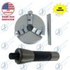 65mm Mini Lathe Chuck 3 Jaw Self Centering14x1 Thread With R8 Arbor 