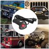 Winch Remote Controller, 3Pin Plug Plastic Electric Winch Remote Control Controller with 9.2ft Cable Replacement for Car Off‑Road Vehicle Accessory, Plug and Play Wiring System