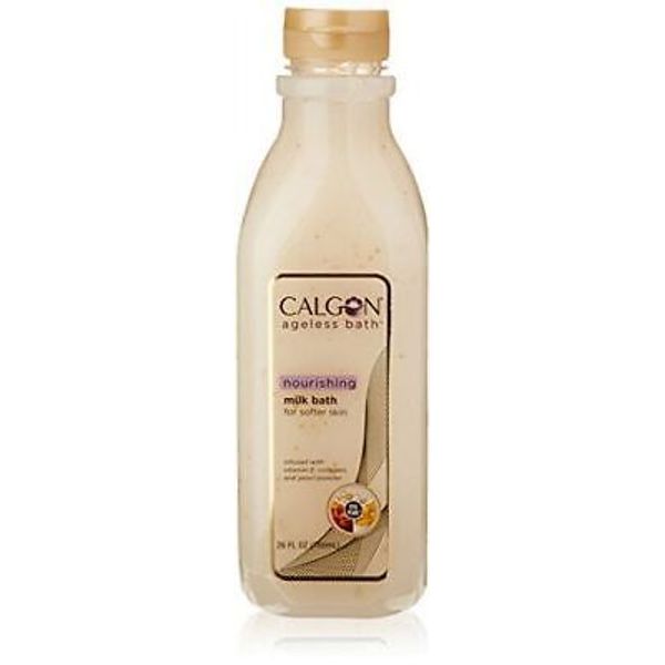 Calgon Ageless Bath Nourishing Bath Milk 26 oz