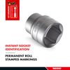 Teng M1205186 18mm 1/2-inch 6-Point Hex Socket Regular Drive