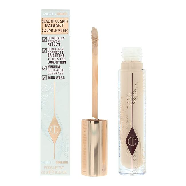 Charlotte Tilbury Beatiful Skin Radiant Concealer | 7.2g | 4.5 Fair, Pack of 1