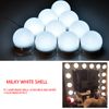 Vanity Lights for Mirror, 10 LED Bulbs Stick on Type USB Plug in LED Makeup