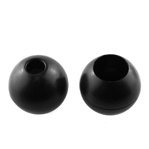 JCBIZ 15pcs 8mm Plastic Ball for Elastic Rope Multi-Function Tent Jump Bed Fixed Binding Ball Rubber Rope Ball Head Bungee Toggle Balls Hardened Plastic End Locks