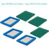Air Filter with Pre Filter Compatible with Briggs and Stratton 3 Pack 491588S 