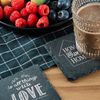 OMTech 18 Pack Square Stone Coasters Set for CO2 Laser Engraver Cutter