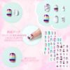 72 pcs nail tips for kids