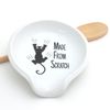 Made From Scratch Cat Spoon Rest Lenny Mud by Lorrie Veasey