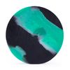Marble Green & Black Silicone Earring Plugs (20mm)