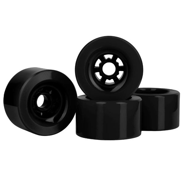 83mm Pro Longboard Cruiser Wheels Flywheels (Black)