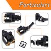 LEVANLIGHT Air Electric Toggle Valve Paddle Switch Perfectly Compatible for Peterbilt Kenworth Replace# K295-362-1