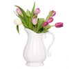 Ceramic Flower Vase Pitcher Jug Home Display Vase Spring Easter Dining Table Centrepiece Gift (BR25)