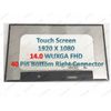 14.0 inch FHD B140HAK03.5 H/W:0A IPS Touch LED LCD Screen with Touch Function