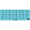1/64 "Cool Mooneye Emblems" Decal  SCR-1394