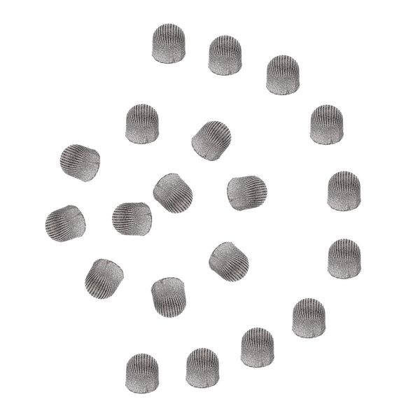 sourcing map 10Pcs Replacement Fiber Mesh Tips For Stylus Pens 7mm Suitable For Capacitive Touch Screen,High Sensitivity,Soft,No Scratch Screen Pen Tip