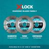 Makita E-07238 X-Lock 5" Segmented Diamond Blade for Masonry Cutting