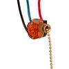 ZE-110 Pull Chain SWITCH 3 way & 3 wire fan ZING EAR Brass Harbor Breeze 0101870