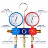 3 Way Refrigeration Complete Manifold Gauge Set Professional AC/HVAC Tool 5FT US