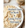 Regular Rolled Oats #5 ~Oatmeal ~ Bulk 3Lb Mylar Bags