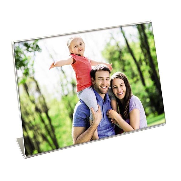 Hama | Acrylic Portrait Frame, Transparent | Landscape | 13 x 18 cm