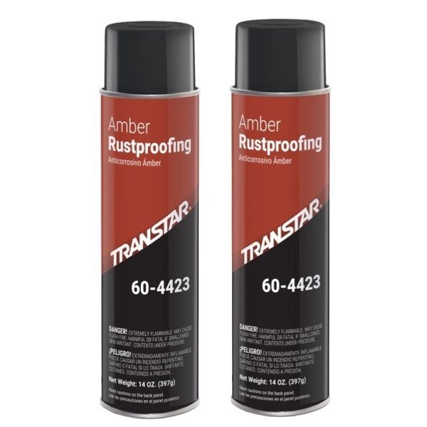 Transtar 60-4423 Ready-to-Use Amber Rust Proofing Spray (14 oz.) (2 {Pack)
