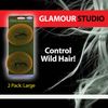 VFM - Large Brown Hair Donuts - Glamour Studio (2 Pack)