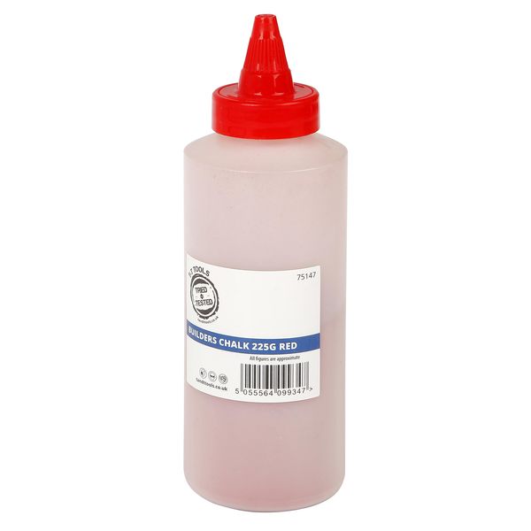 Tried + Tested Builders Chalk Red 225g