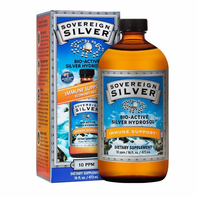 Sovereign Silver Bio-Active Silver Hydrosol for Immune Support* - 16oz