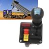EIMSOAH PTO Dump Truck Control Valve, 4-Position Push Button Switch, Black, Automatic