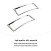 Chrome ABS Inner Front Dash Side Air Condition Vent Cover Trim for Dodge RAM 10+