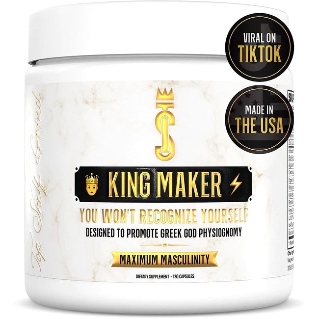 Top Shelf Grind King Maker, 120 capsules, 13-in-1 Anabolic Supplement for Men